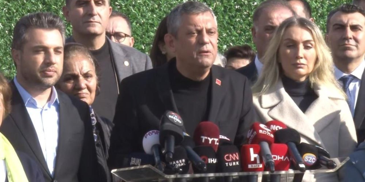 CHP Genel Başkanı Özel’den adalet vurgusu: ''tutuksuz yargılama şart''