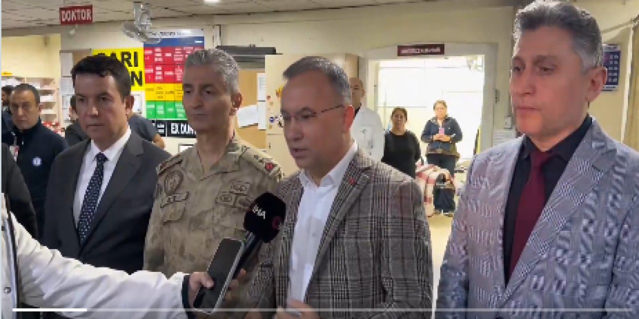 Gaziantep valiliğinden kaza ile ilgili açıklama