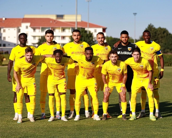 Kayserispor, Sivasspor ile hazırlık maçına çıkıyor