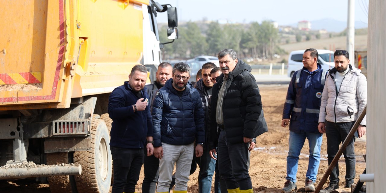 Başkan Yıldız, yağıştan etkilenen bölgelerde incelemede bulundu