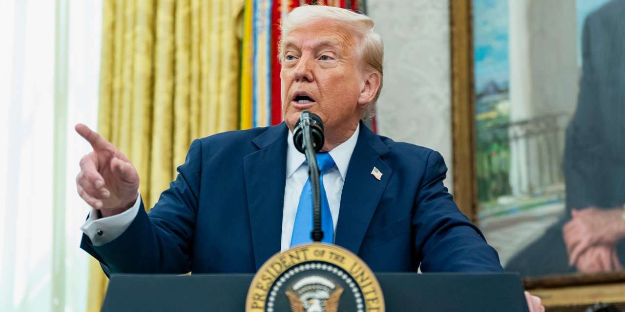 ABD Başkanı Donald Trump : " İran vurulmak istemedikleri için müzakere ediyorlar"