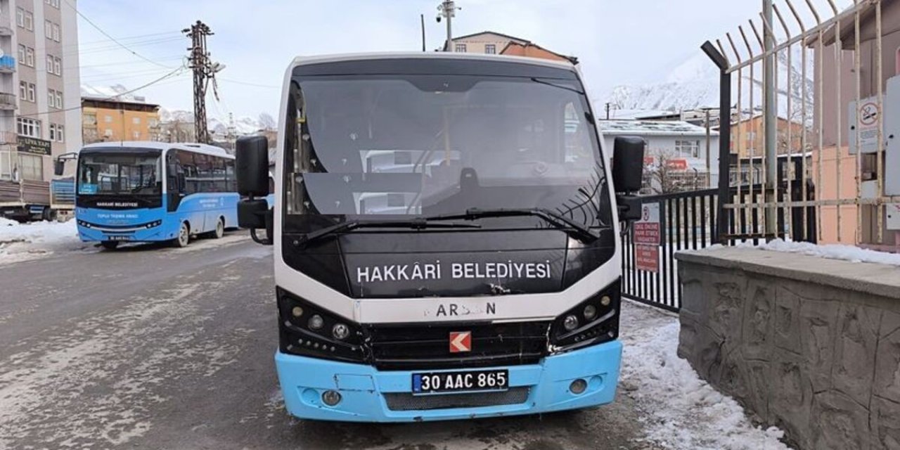 Hakkari’de toplu taşıma ücretlerine zam