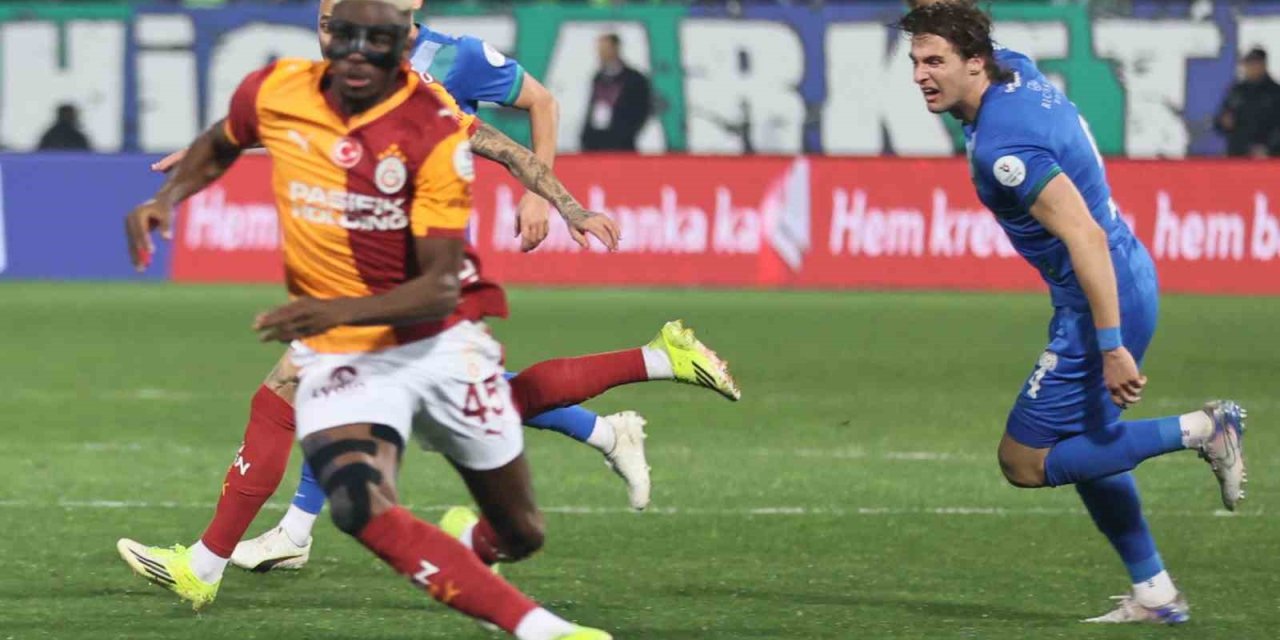 Çaykur Rizespor: 0 - Galatasaray: 3