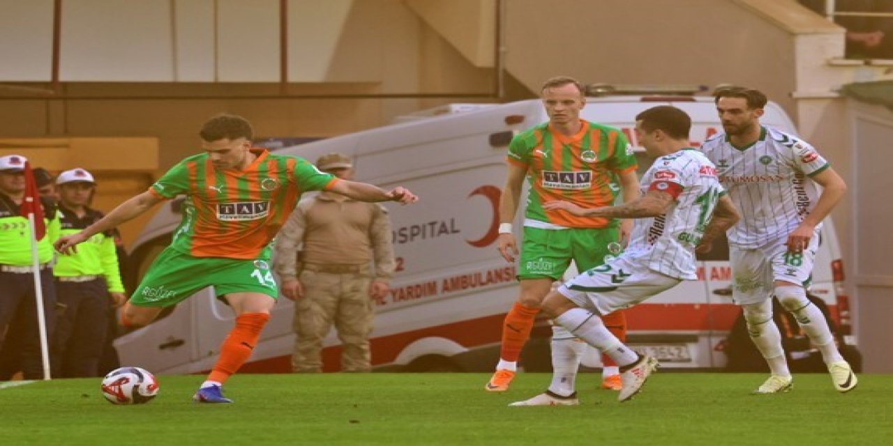 Alanyaspor: 2 - Konyaspor: 1