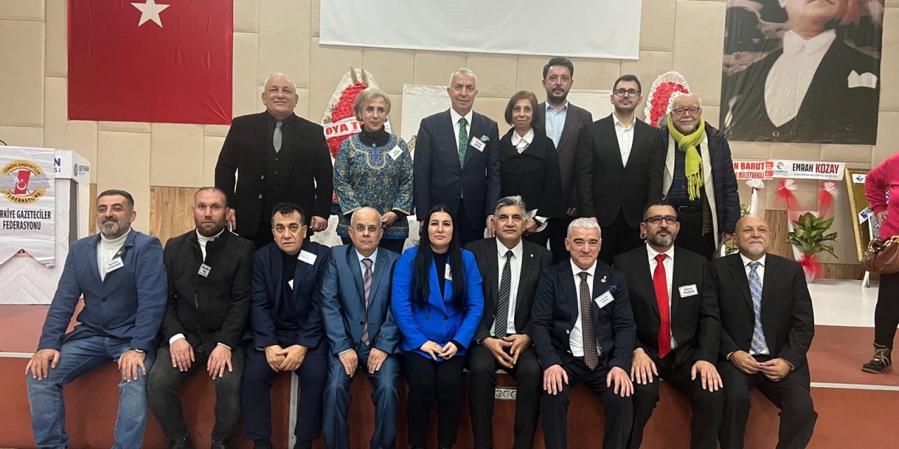 Çukurova Gazeteciler Cemiyeti’ne Kurtul Çakın başkan seçildi