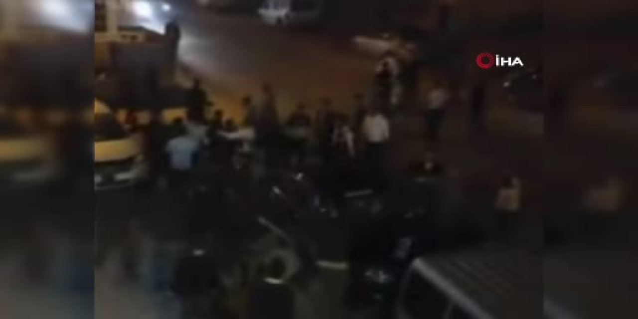 Gaziantep’te dehşet anı: Aracıyla Kavga edenleri ezdi