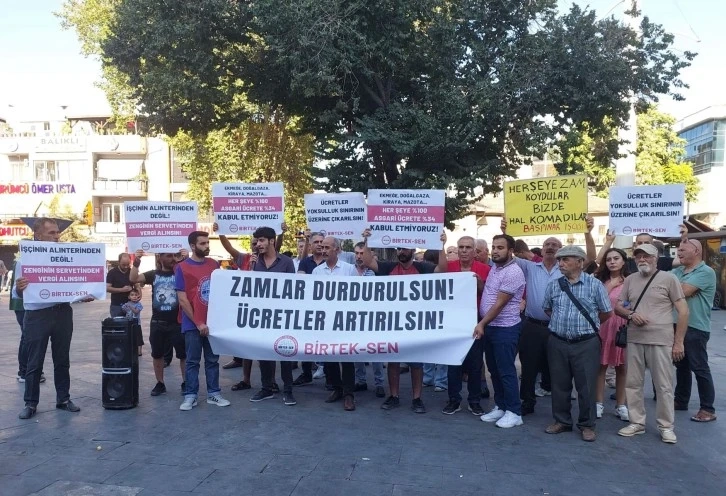 Emek örgütlerinden BİRTEK-SEN zamlara tepki gösterdi: Türkiye Yüzyılı dedikleri Zam Yüzyılı çıktı