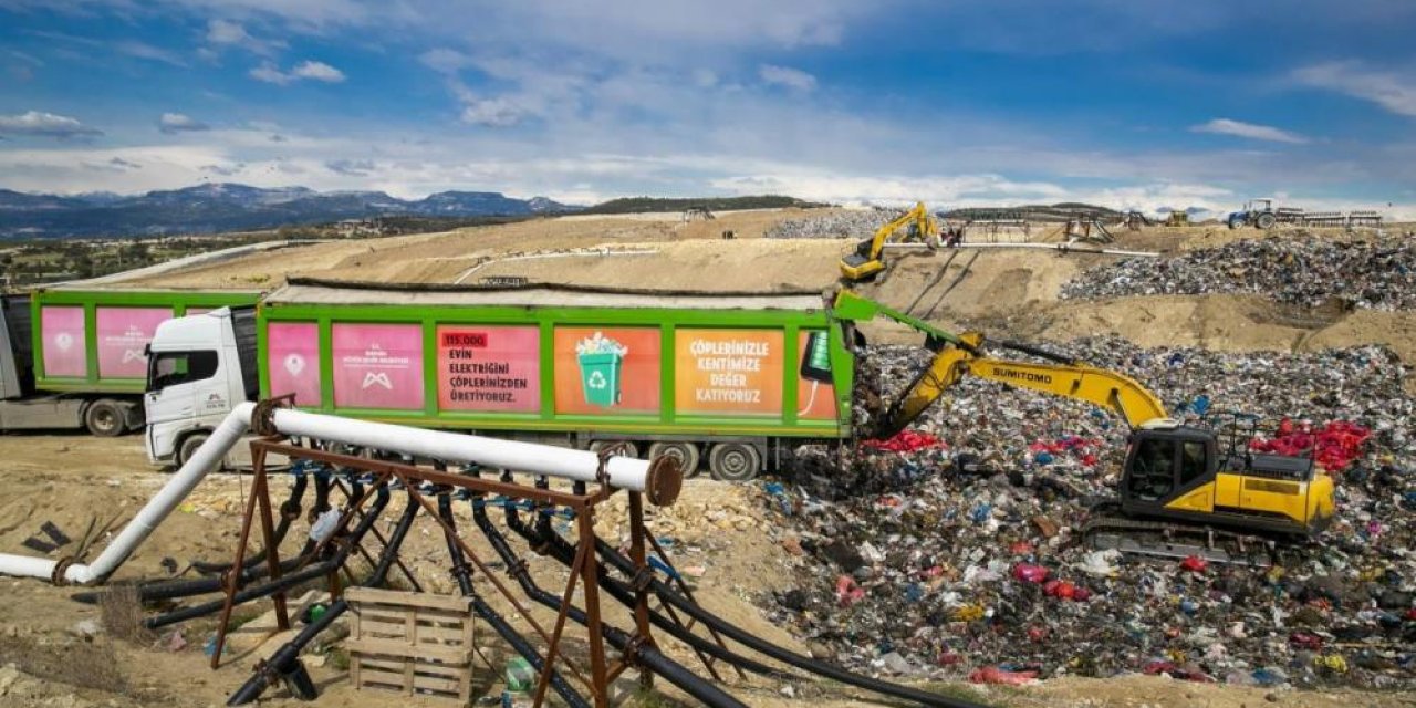 Mersin’den enerji devrimi: çöpten 125 bin  haneye yetecek elektrik üretildi