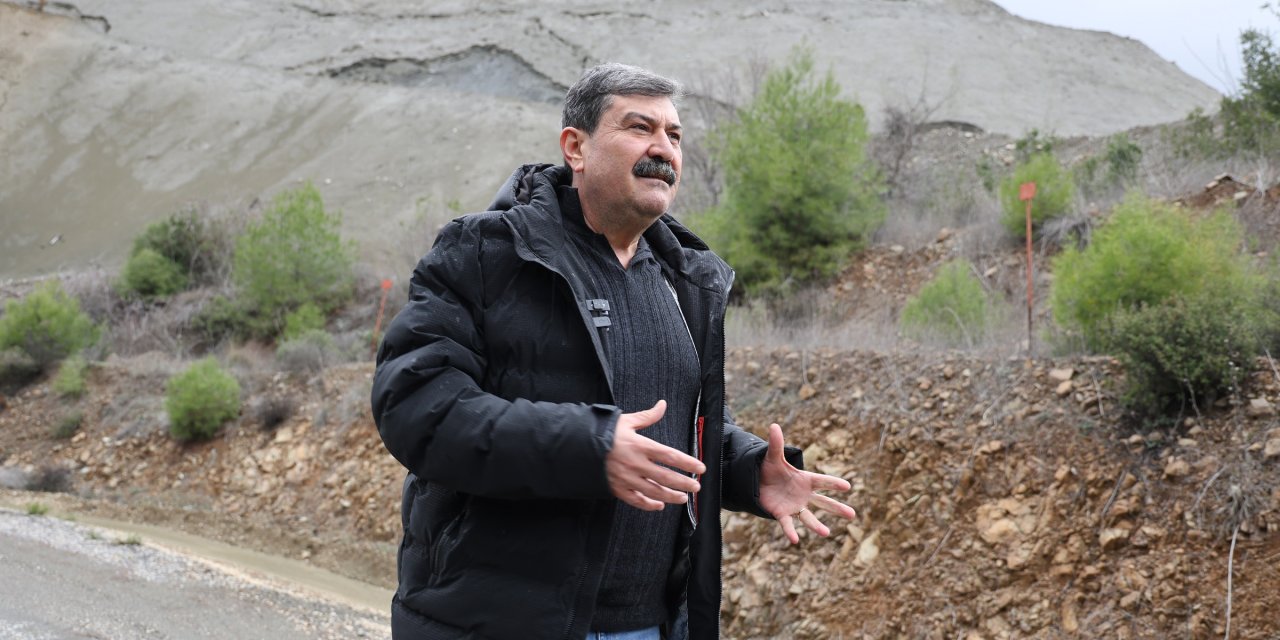 Toroslar'da krom atığı tesisinde  göçük meydana geldi