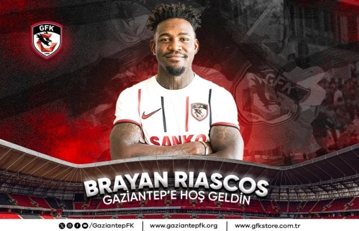 Brayan Riascos Gaziantep FK'da