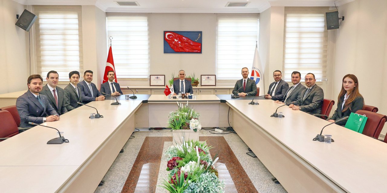 GAGİAD’dan GAÜN Rektörü’ne ziyaret
