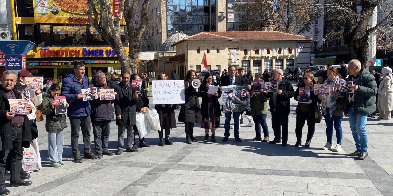 Gazeteci Hakan Tosun için adalet çağrısı