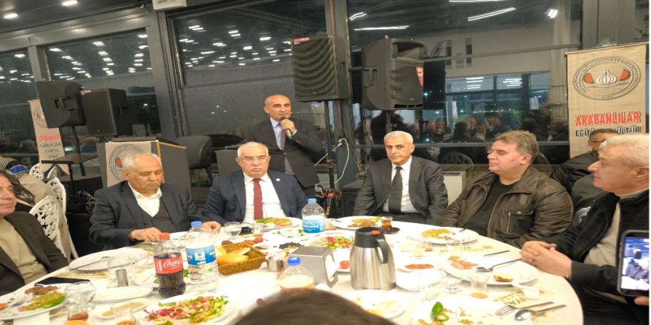 Arabanlılar iftar sofrasında buluştu
