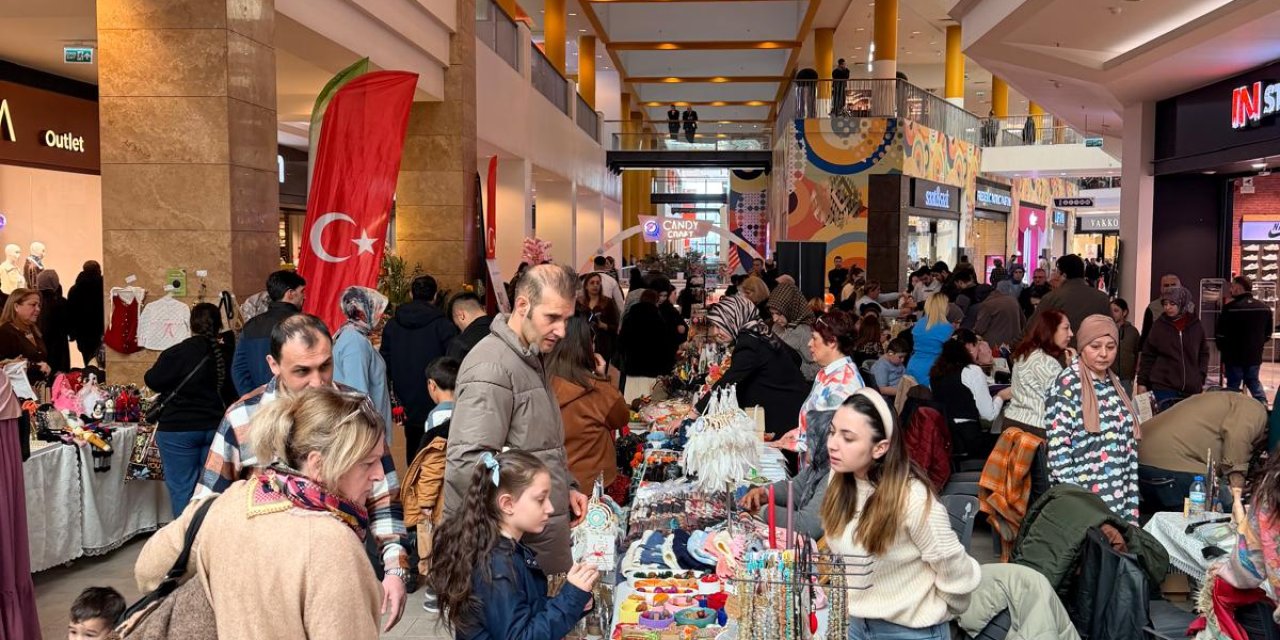 Şehitkamil'de girişimci kadınlar festivali'ne yoğun ilgi