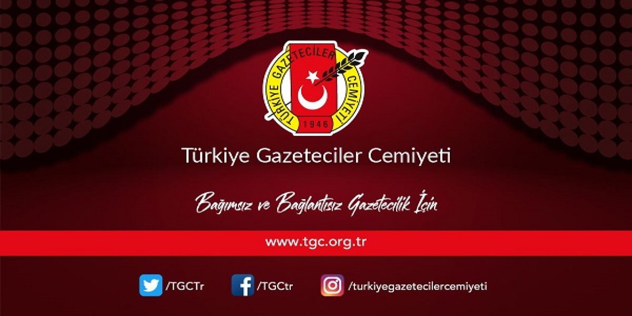 Türkiye Gazeteciler Cemiyeti: Bilal Özcan serbest bırakılmalıdır