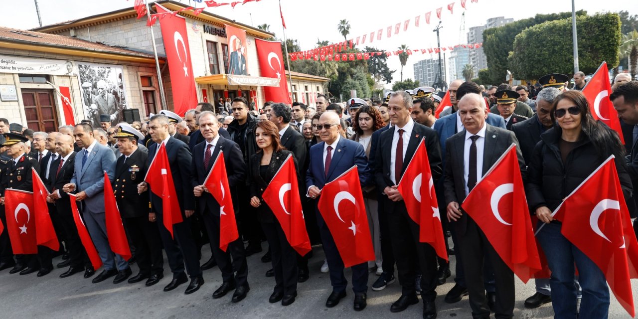 Atatürk'ün Mersin'e gelişinin yıl dönüme etkinlerle kutlandı