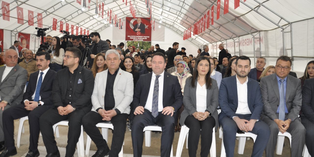 MHP Mersin İl Teşkilatı’nda bayramlaşma yapıldı