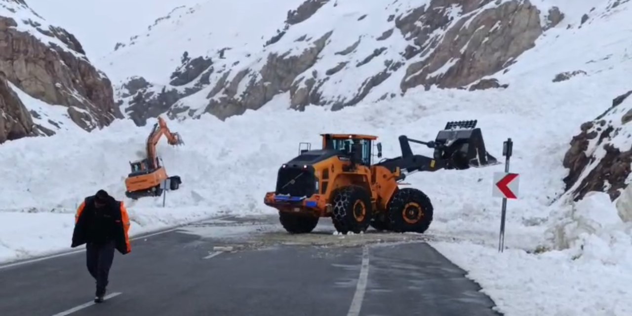 Van-Hakkari karayolunda çok sayıda araç mahsur kaldı