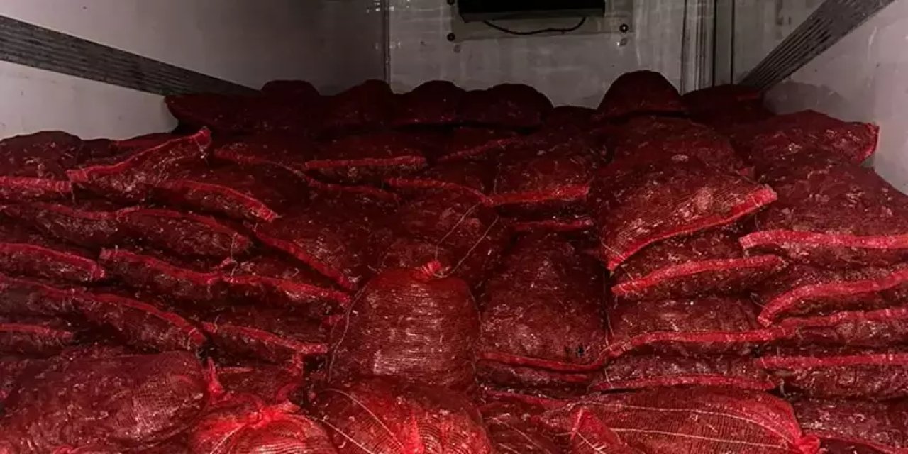 İnsan sağlığını tehdit eden tehlike! sofralara ulaşamadan yakalandı