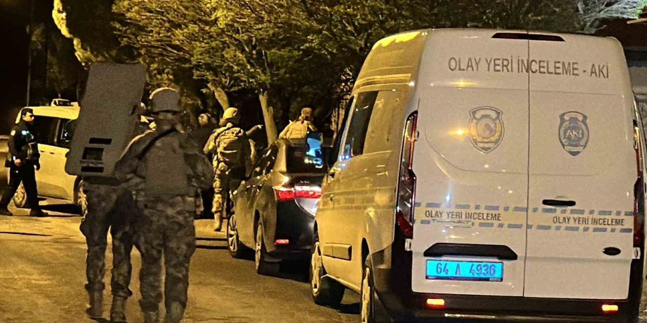 Polis ekiplerine pompalı tüfekle ateş açıldı: 2 polis yaralandı