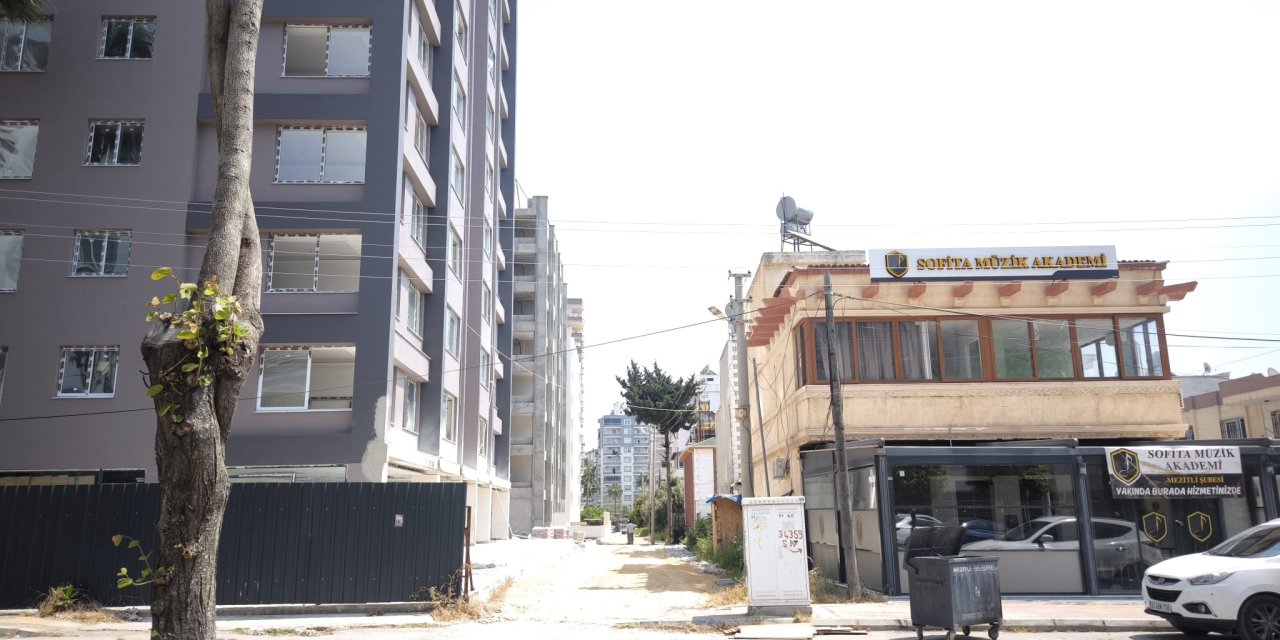 Mezitli’de tartışmalı inşaata yeniden inceleme