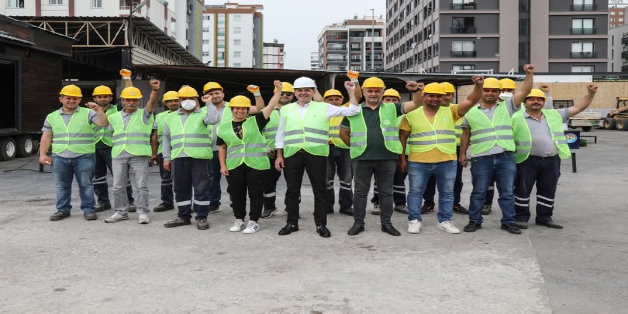 Belediye Başkan Ahmet Serkan Tuncer: "Emekçilerimizle omuz omuzayız"