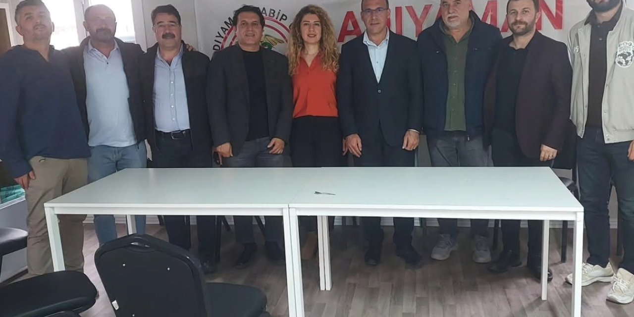 Adıyaman da İHD Şubesinden Tabip Odası’na ziyaret