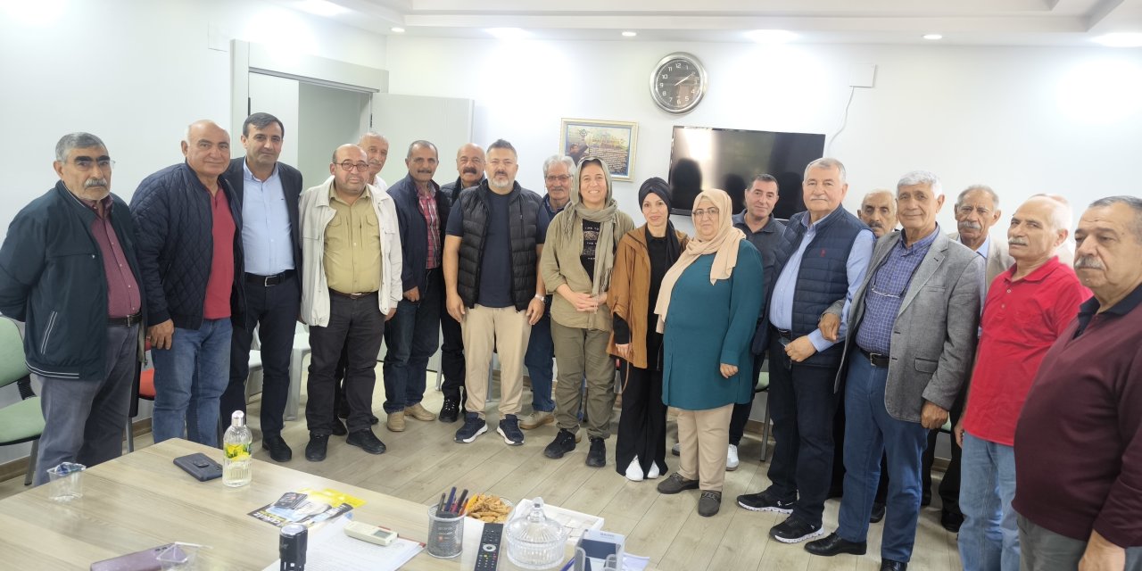 Siteler Arası Dayanışma Derneği’nden DEM Parti Mezitli’ye ziyaret