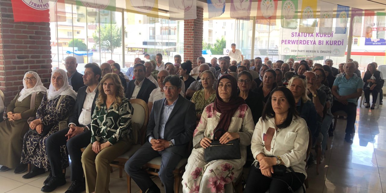 DEM Parti Yenişehir’de kongre yaptı