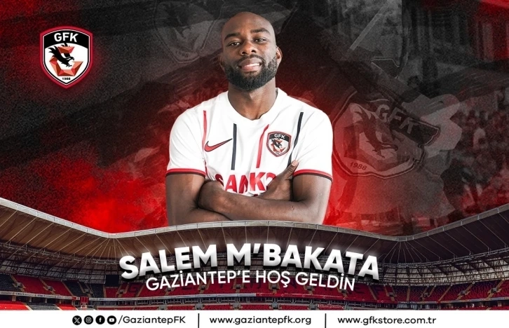 Yunanistan da gelen Salem M’Bakata Gaziantep FK’da