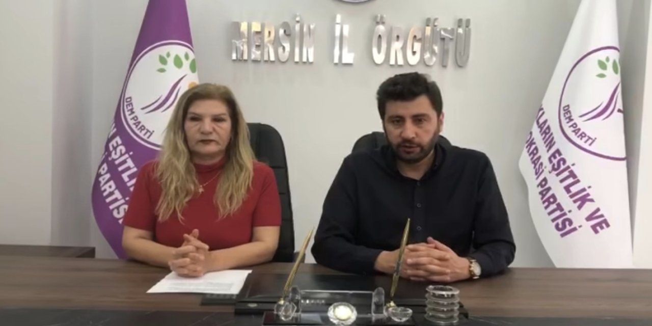 DEM Parti Mersin’de etkinlikleri erteledi