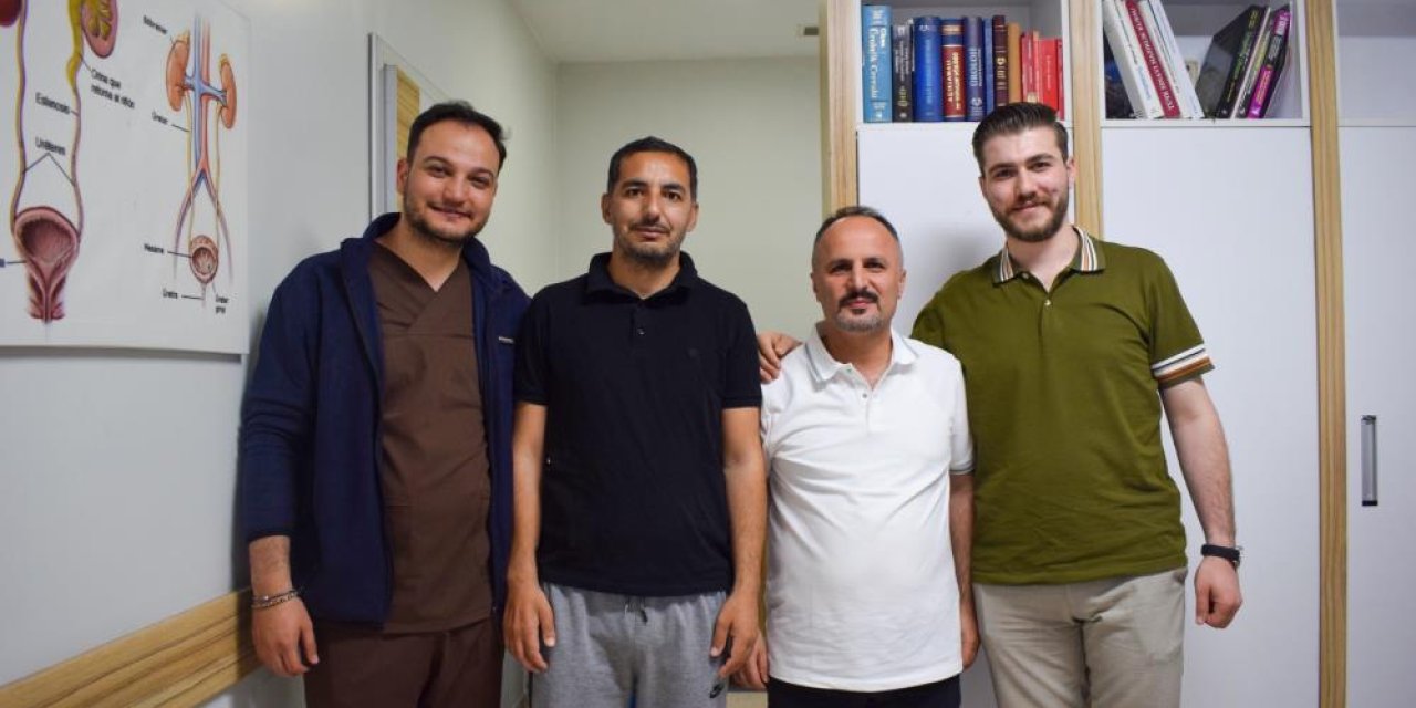 ANKA Hastanesinde üroloji operasyonu başarıyla gerçekleştirildi