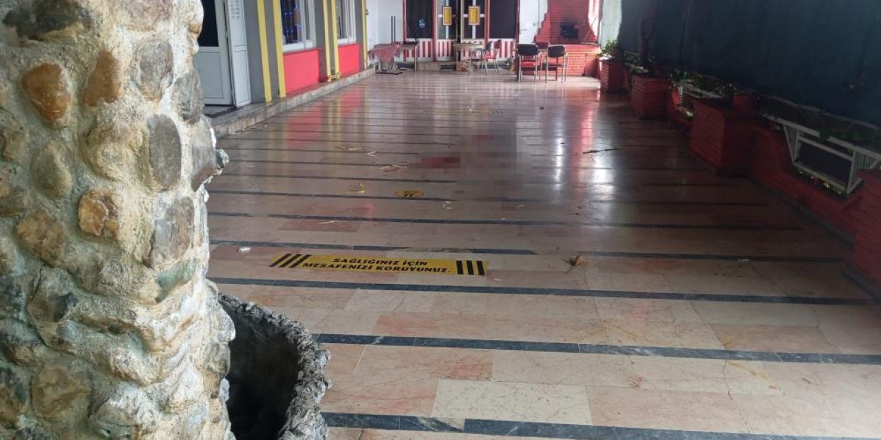 Otelde silahlı çatışma:2 ölü, 1ağır yaralı