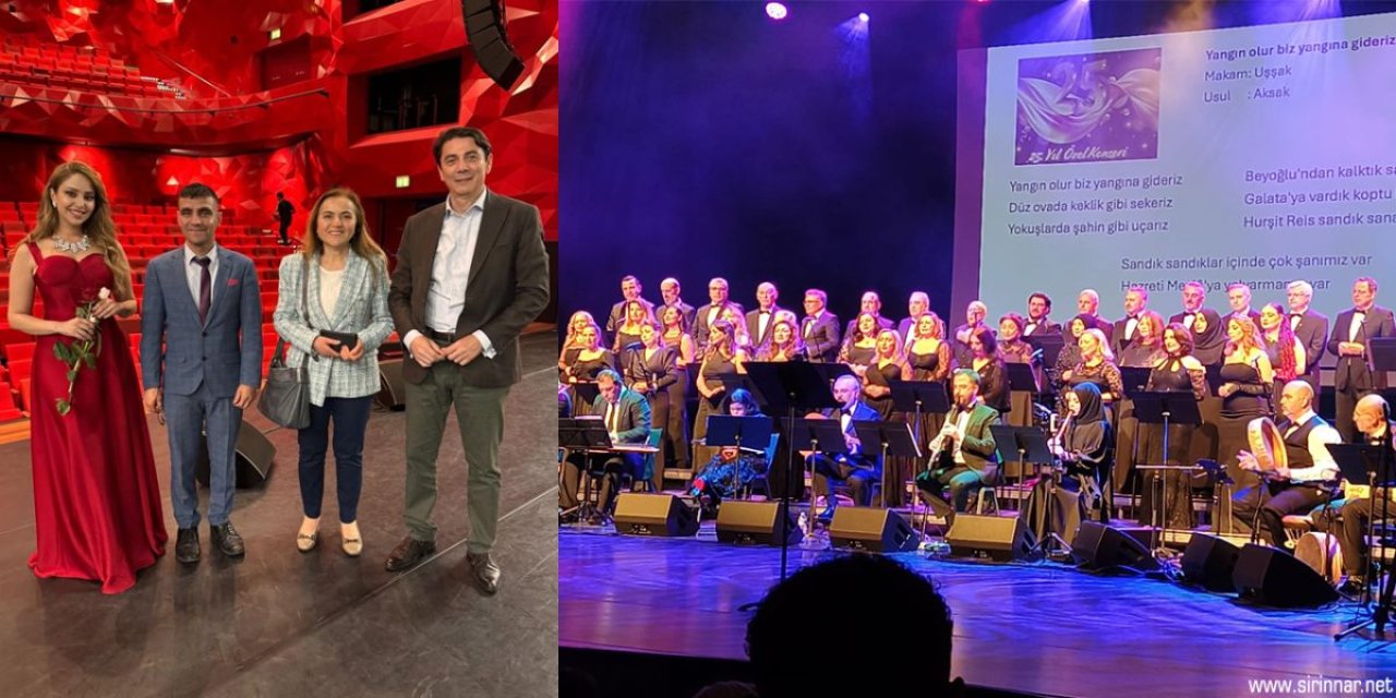 Rotterdam Klasik Türk Müziği Korosu’ndan 25. yıla yakışan muhteşem konser