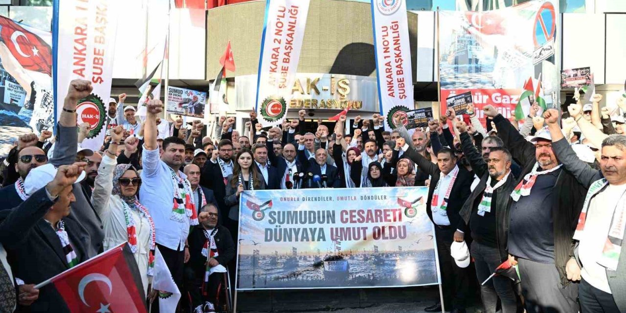 HAK-İŞ Genel Başkanı Mahmut Arslan coşkuyla karşılandı