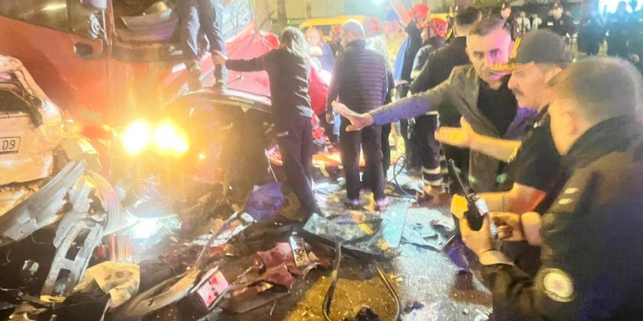Katliam gibi kaza:5 ölü 6 yaralı