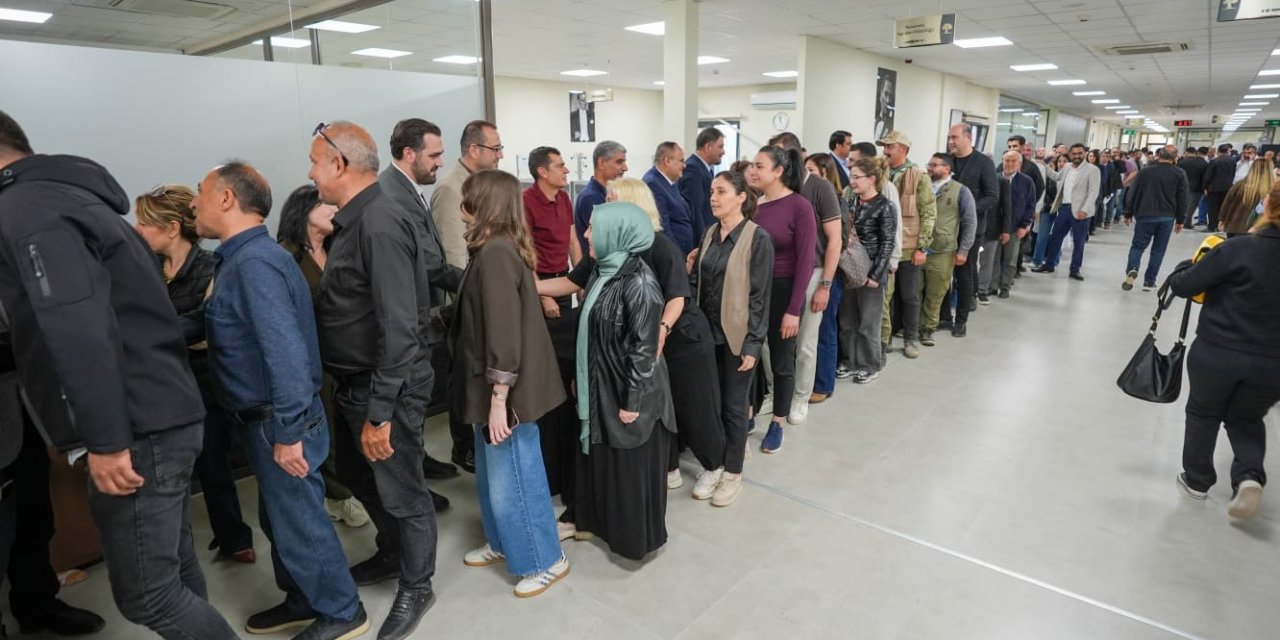Başkan Yılmaz, Belediye personeliyle bayramlaştı