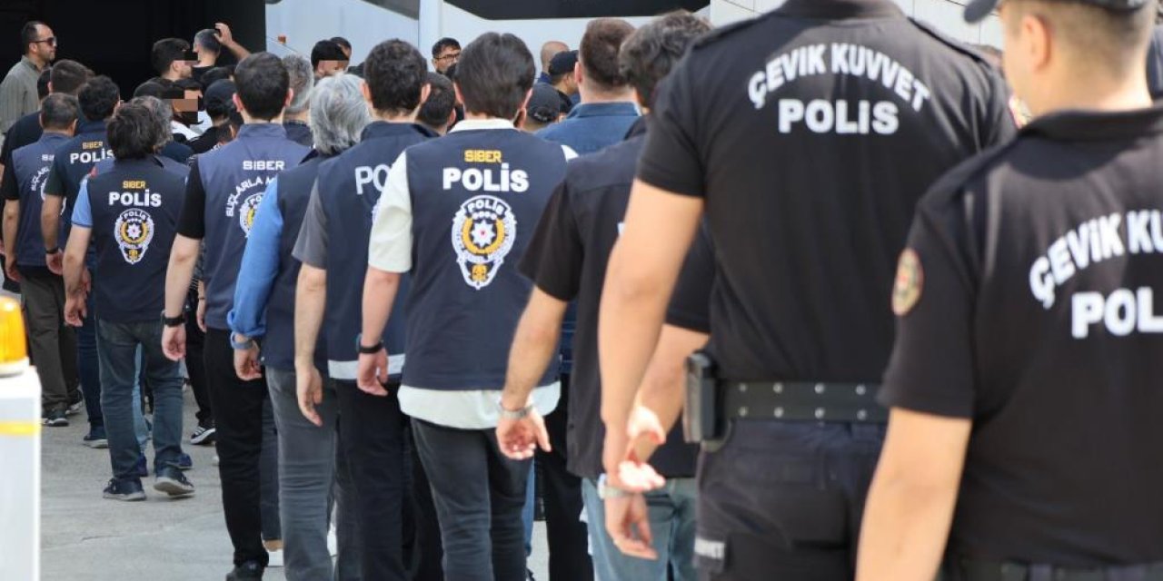 Mersin dev operasyon: 83 gözaltı