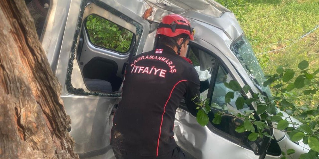 Andırın ilçesi trafik kazası: 1'i ağır 4 yaralı