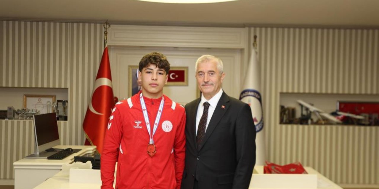 Şahinbeyli güreşçi Avrupa ikincisi
