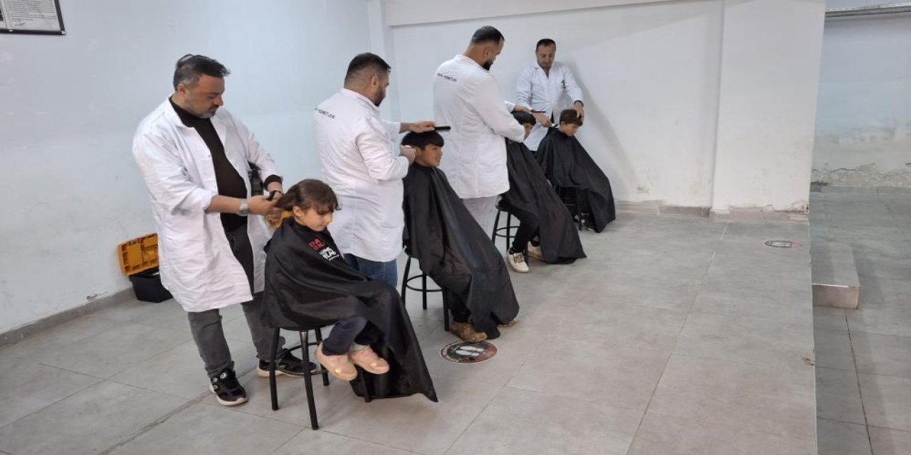 Şehitkamil’de çocukların yüzünü güldüren Bayram etkinliği
