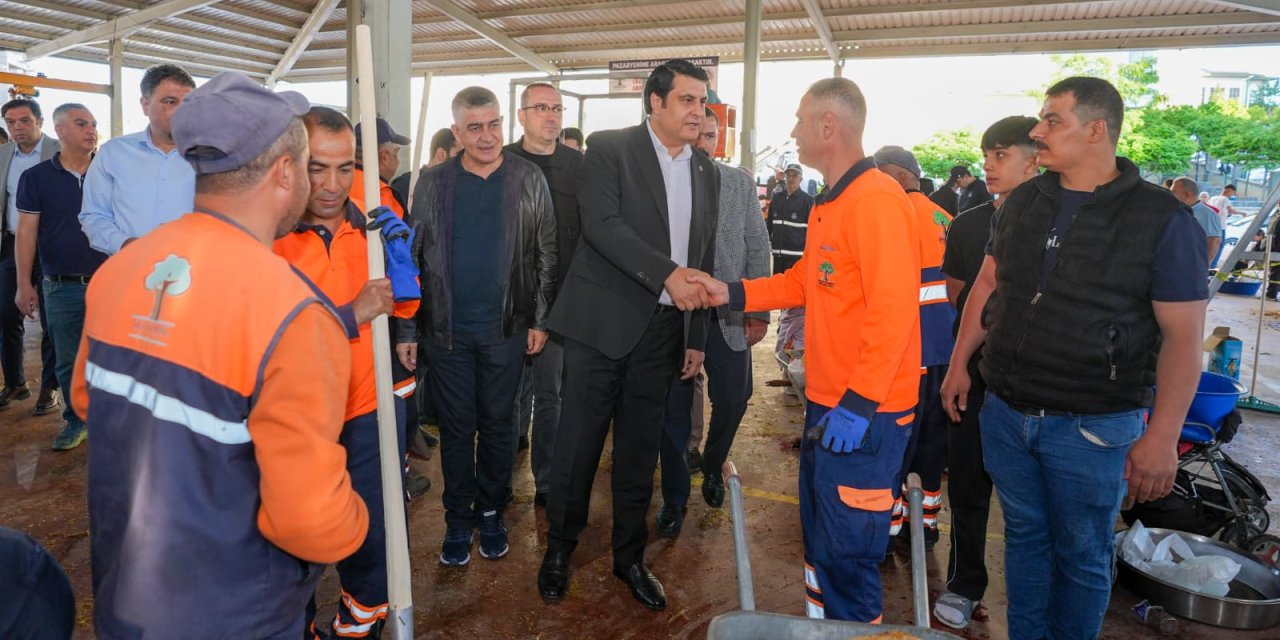 Şehitkamil'de bayram boyunca hummalı temizlik