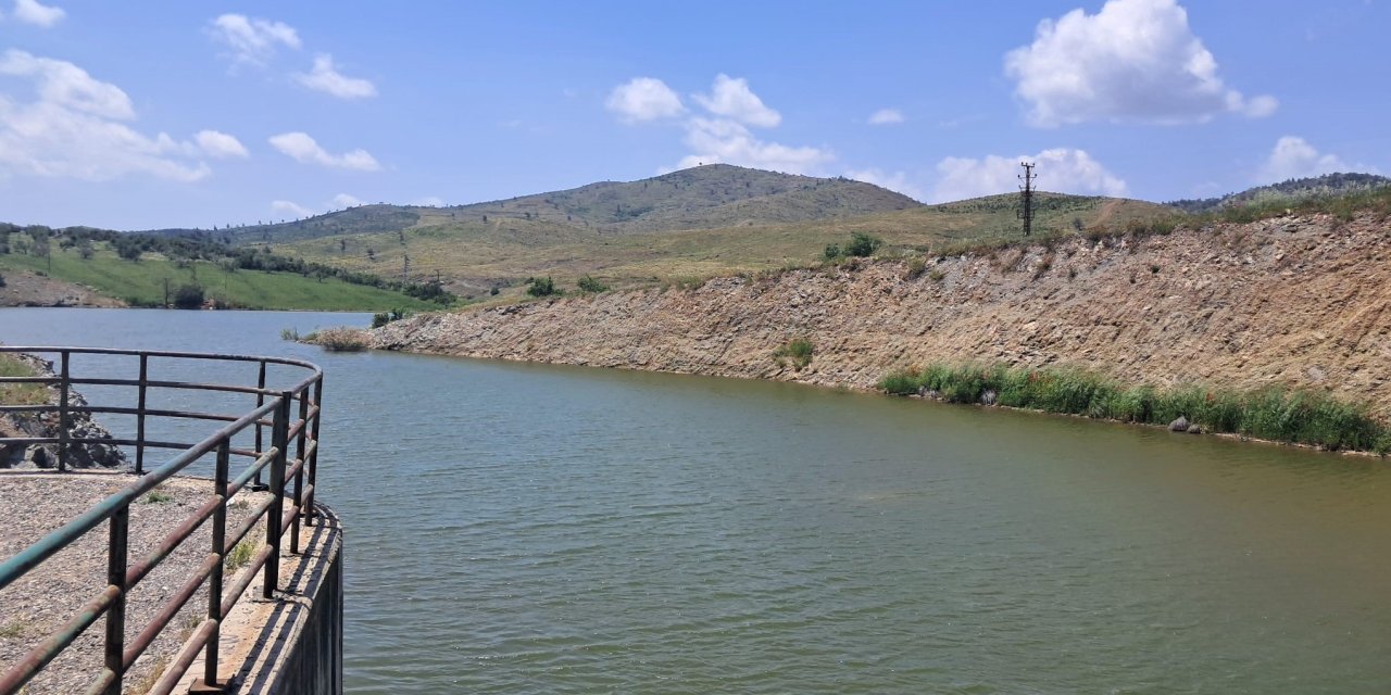 Kilis'te göletlerde su seviyesi yükseldi