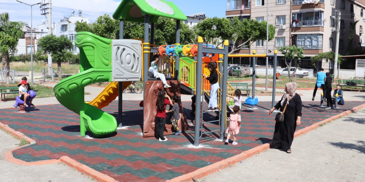 Toroslar modern parklarla güzelleşiyor