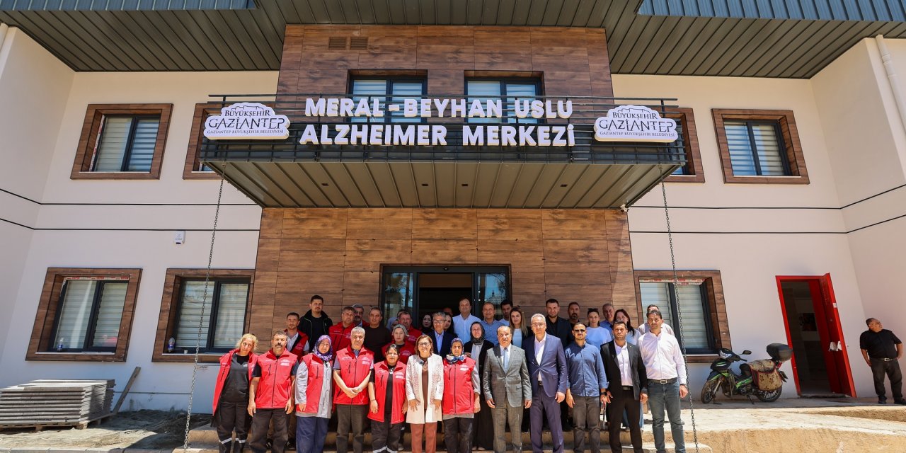 Hayırsever Uslu Ailesi’nin yaptırdığı Alzheimer Merkezi açılışa hazırlanıyor