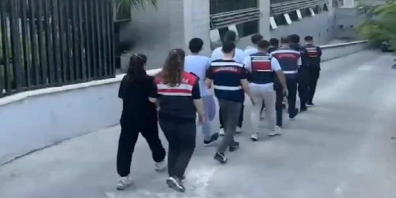 Mersin'de sahte ilan dolandırıcılığında 18 tutuklama