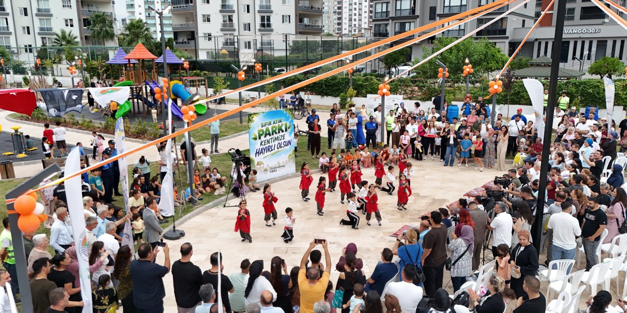 Toroslar'da Sıfır Atık Parkı Açıldı