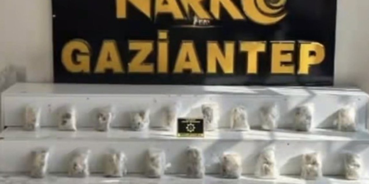 8 kişi 22 kilo uyuşturucu ile yakalandı