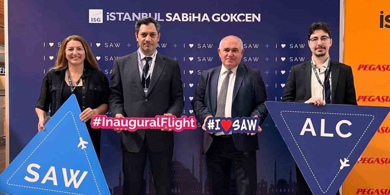 Sabiha Gökçen’in İspanya ağı Alicante ile genişliyor