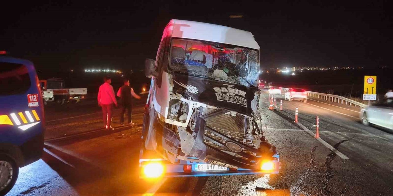 Siverek’te trafik kazası 8 yaralı